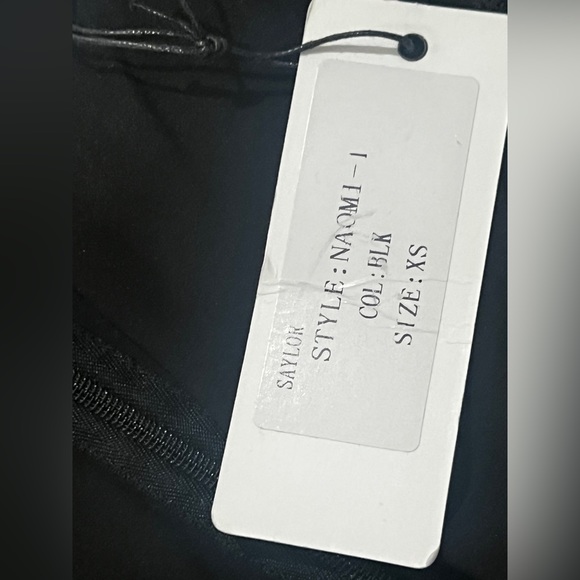 Saylor Dresses | Saylor Naomi Black Sequin Dress | Color: Black | Size: Xs - Picture 4 of 5